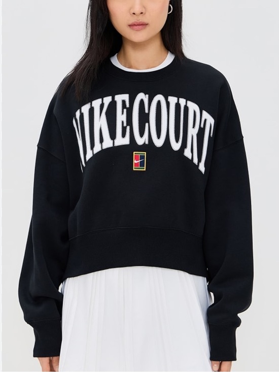 Nike Tops - Nike Court Phoenix Fleece Over Oversized Heritage Sweatshirt